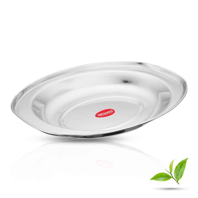 Jenosn Stainless Steel Oval Tray 19 Cm