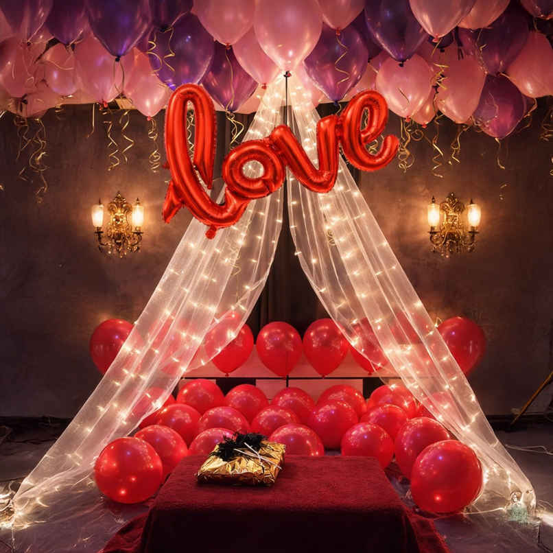 Tent Romantic Decoration Set | Romantic Bedroom Decoration | Hemito