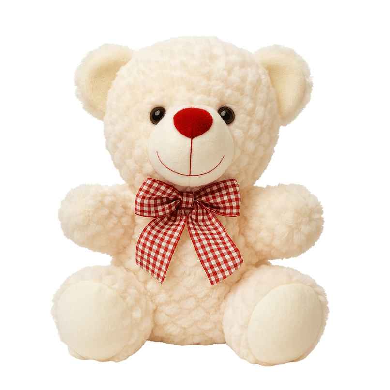 ToyTales Teddy Bear 30cm soft toy | Perfect birthday Gift | Plushie |Cream 30 cm ToyTales Teddy Bear 30cm soft toy | Perfect birthday Gift | Plushie |Cream 30 cm
