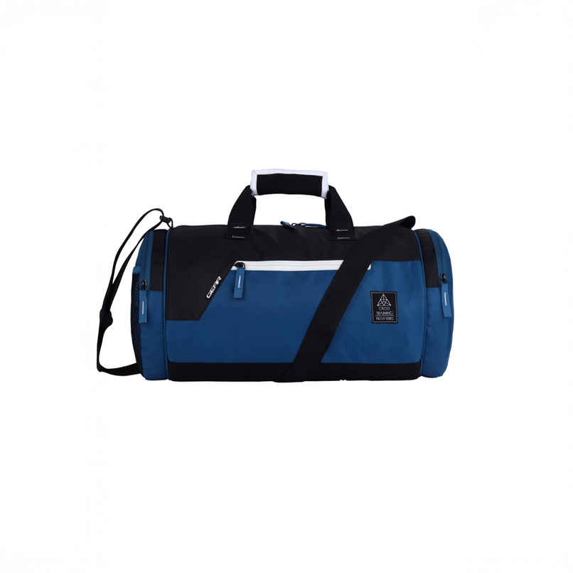 Gear Unisex Solid Polyester 22 L Top Handle Duffle Bag | Blue