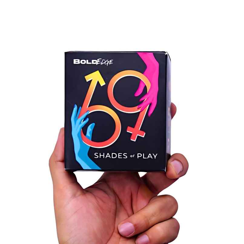 Boldedge 69 Shades Of Play Card Game For Couples | 69 Cards | 6 Categories