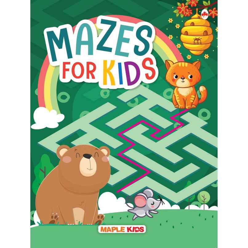 Activity Book For Kids - Mazes | Early Learning For Toddlers | Nursery | Pre-School