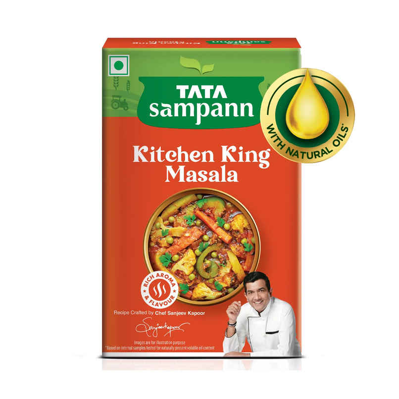 Tata Sampann Kitchen King Masala with Natural Oils Rich Aroma & Flavour