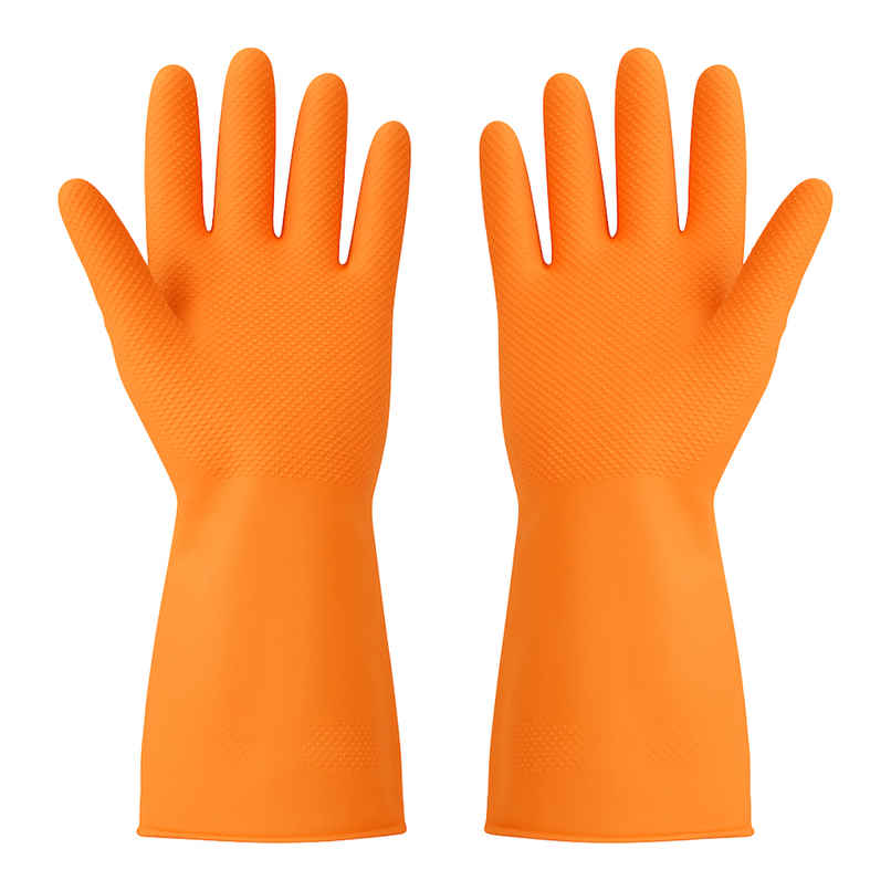 DALUCI Heavy Duty Reusable Household Hand Gloves 1 Pair (Colour May Vary)