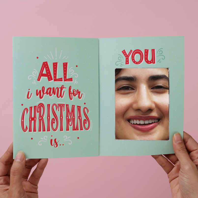 Christmas Mirror Greeting Card | Oye Happy