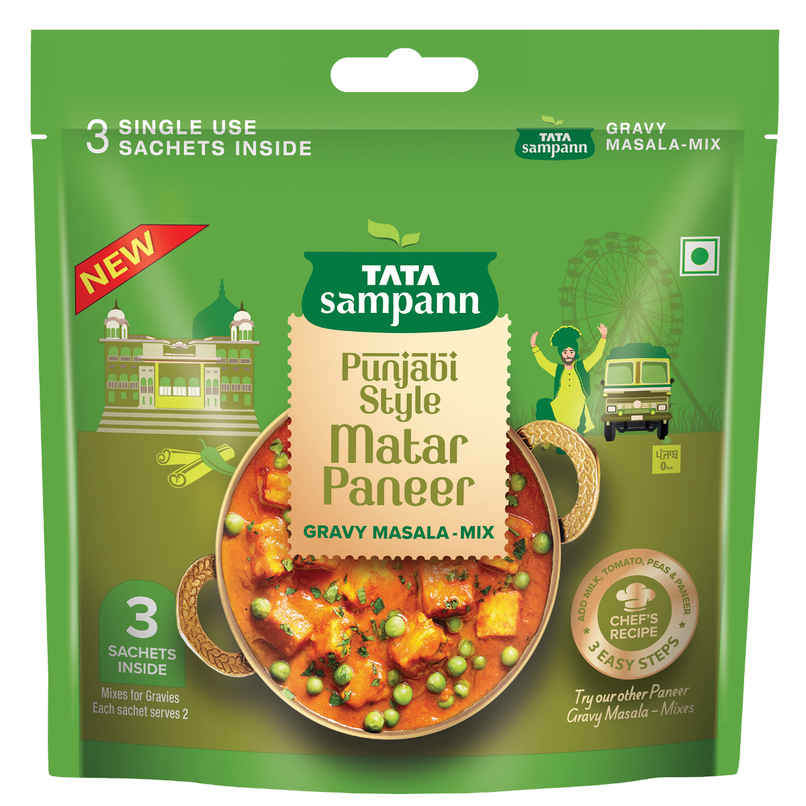 Tata Sampann Punjabi Style Matar Paneer Gravy Masala Mix