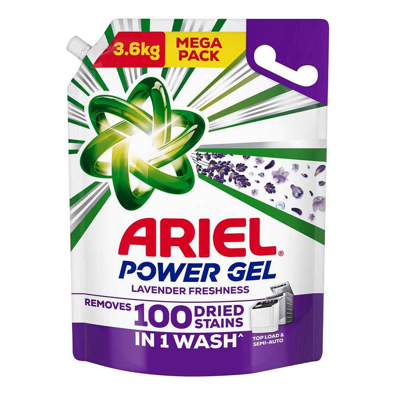 Ariel Lavender Power Gel Liquid Detergent for Top load washing machine Ariel Lavender Power Gel Liquid Detergent for Top load washing machine