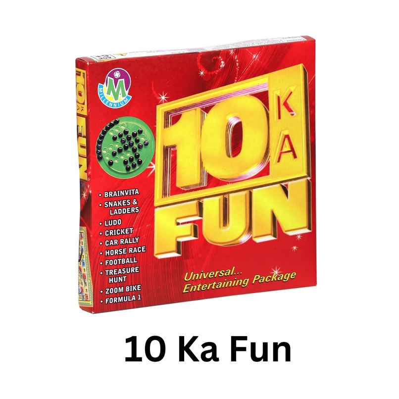Millennium Dus Ka Fun 10 in 1 Games Me-138