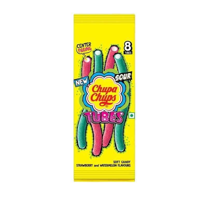 Chupa Chups Assorted Flavour Long Tubes