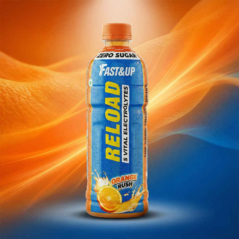 Fast&up Reload Zero Sugar Energy Drink | Refreshing Orange Flavour