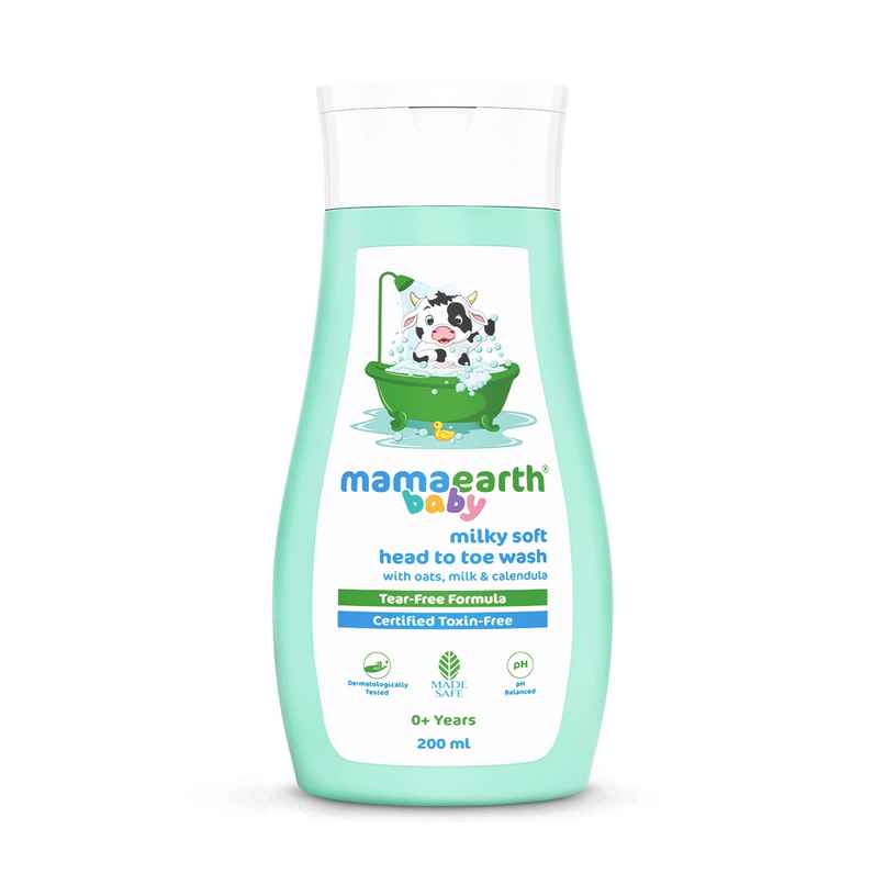 Mamaearth Baby Milky Soft Head To Toe Wash