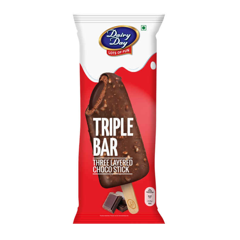 Dairy Day New Triple Bar Ice Cream Stick
