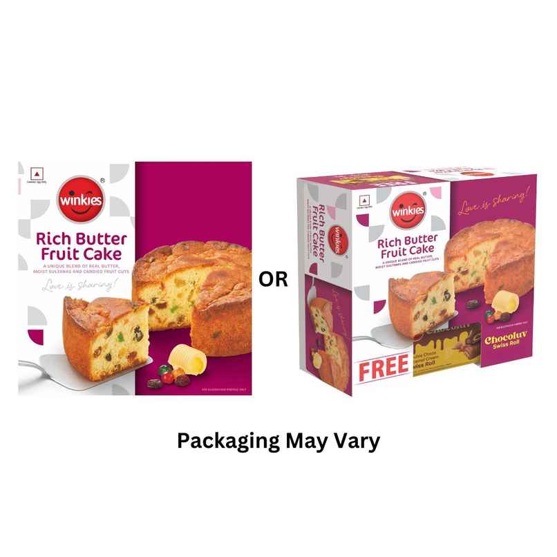 Winkies Cake - Rich Butter Fruit Cake