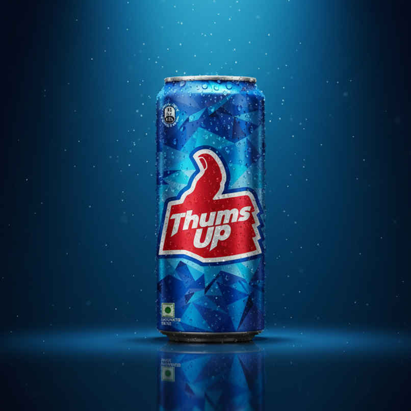 Thums Up Soft Drink Can | Carbonated Beverage