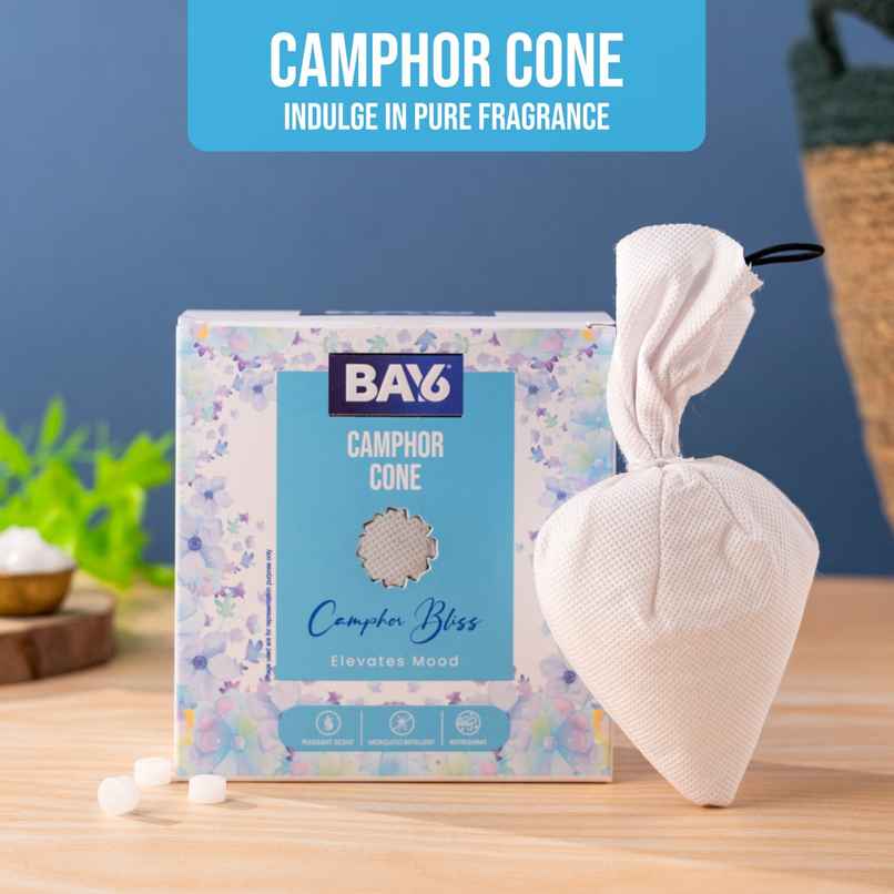 BAY6 Camphor Pocket - Original - Refreshing Scent & Mosquito Repellent BAY6 Camphor Pocket - Original - Refreshing Scent & Mosquito Repellent