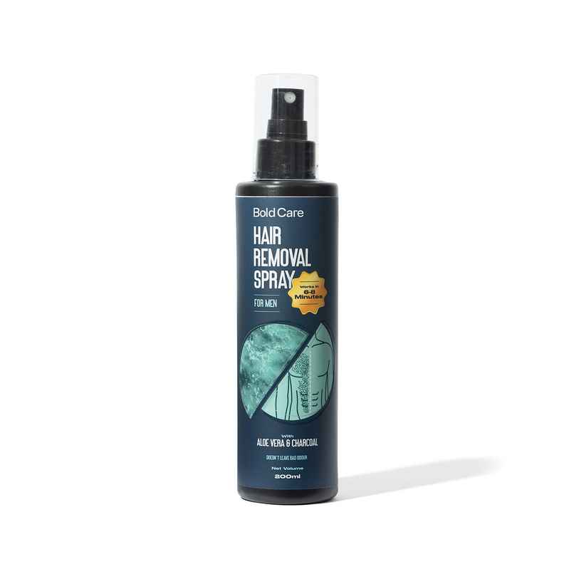 Bold Care Hair Removal Spray with Aloe Vera & Lemon Extract