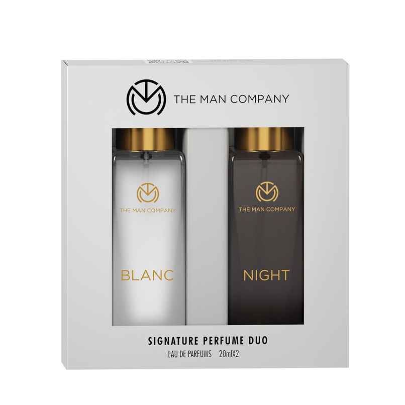 The Man Company Signature Perfume Duo | Gift Set for Men I Mini Pocket perfume I Travel pack
