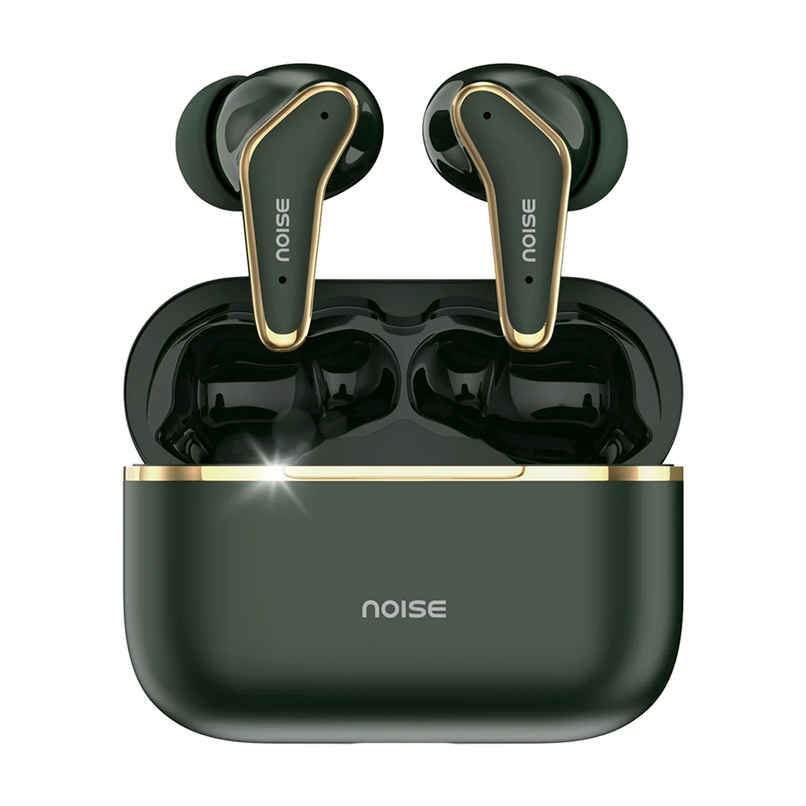 Noise Buds Vs102 Elite TWS Earbuds with 50Hr Playtime, ENC, Quad Mic, Chrome finish Flybird Design Bluetooth - Forest Green