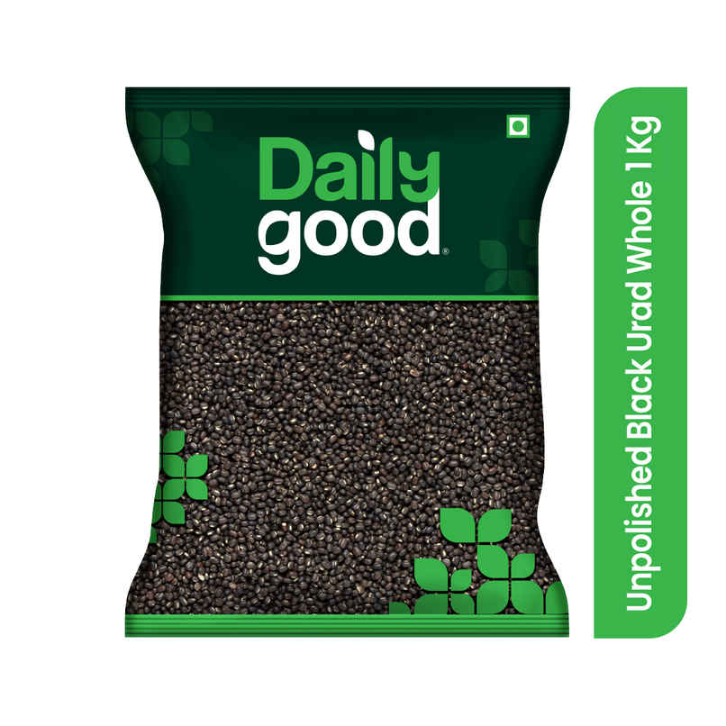 Daily Good Unpolished Urad Black Whole Daily Good Unpolished Urad Black Whole