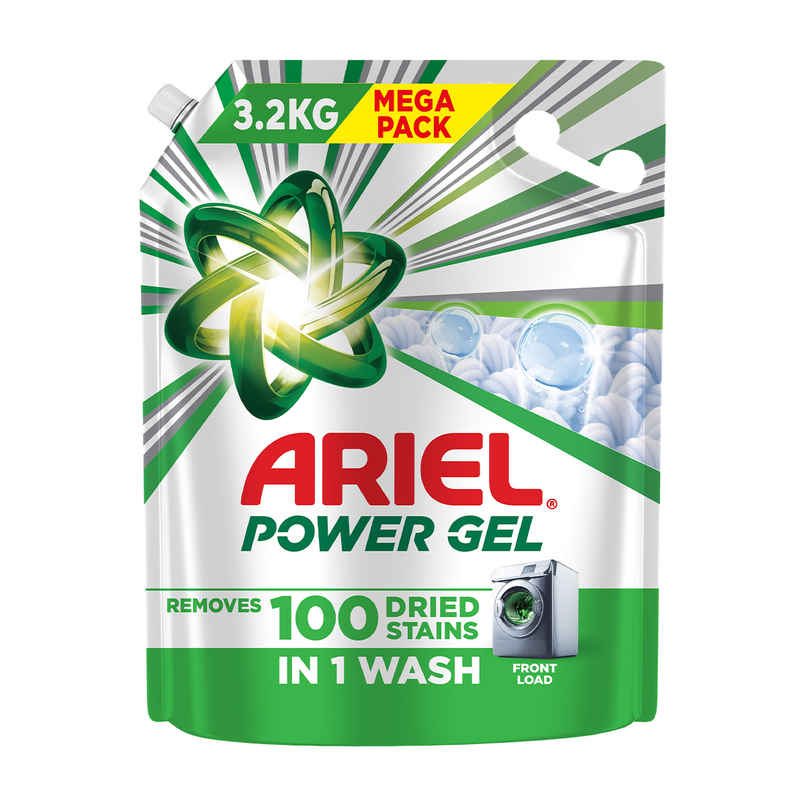 Ariel Power Gel Liquid Detergent for Front load washing machine