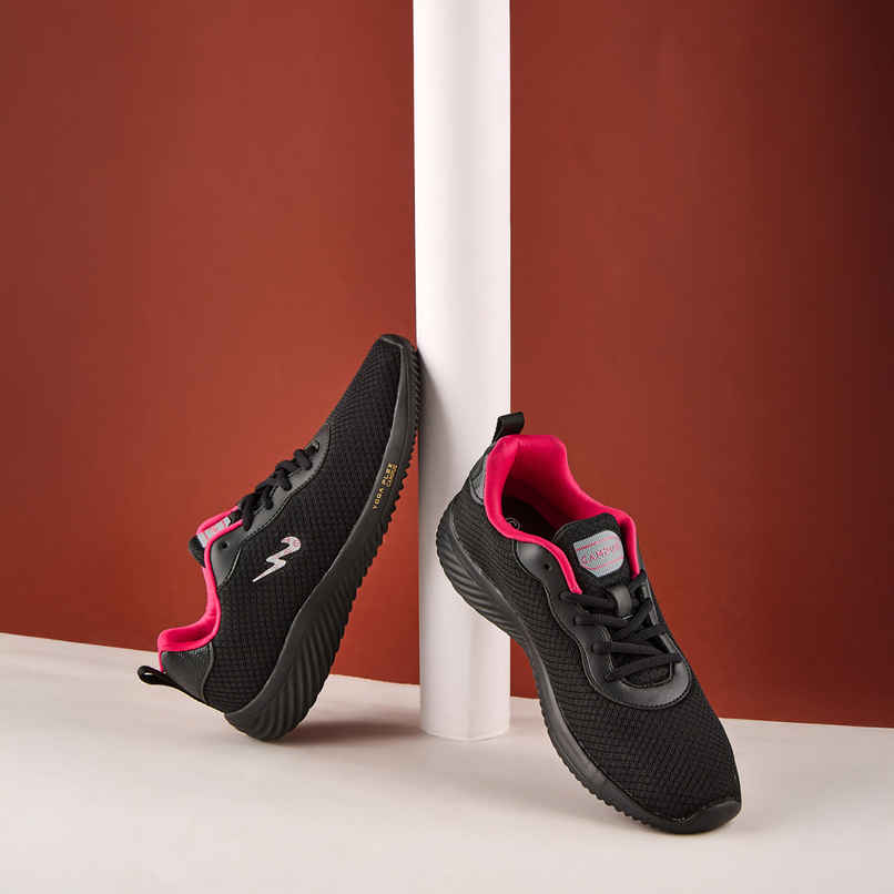 Campus Cristy Black Rani Women's Running Shoes - UK 4