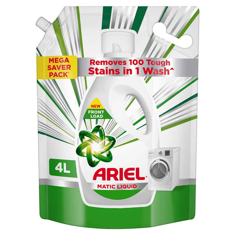 Ariel Stain Removal Front Load Washing Machine Detergent Liquid