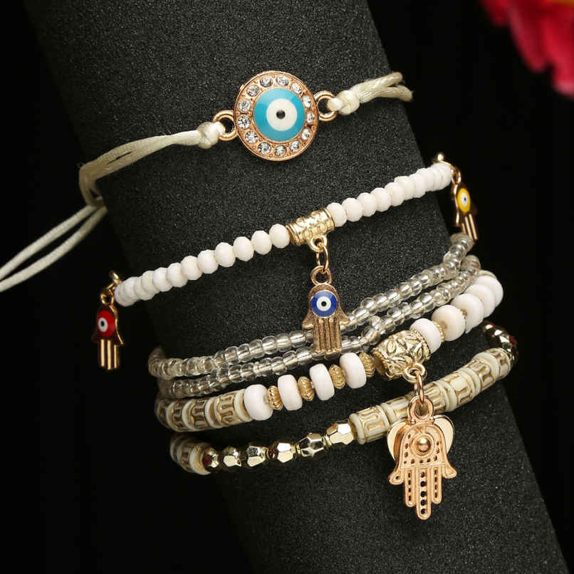 YouBella Jewellery Evil Eye Bracelet for Girls and Women