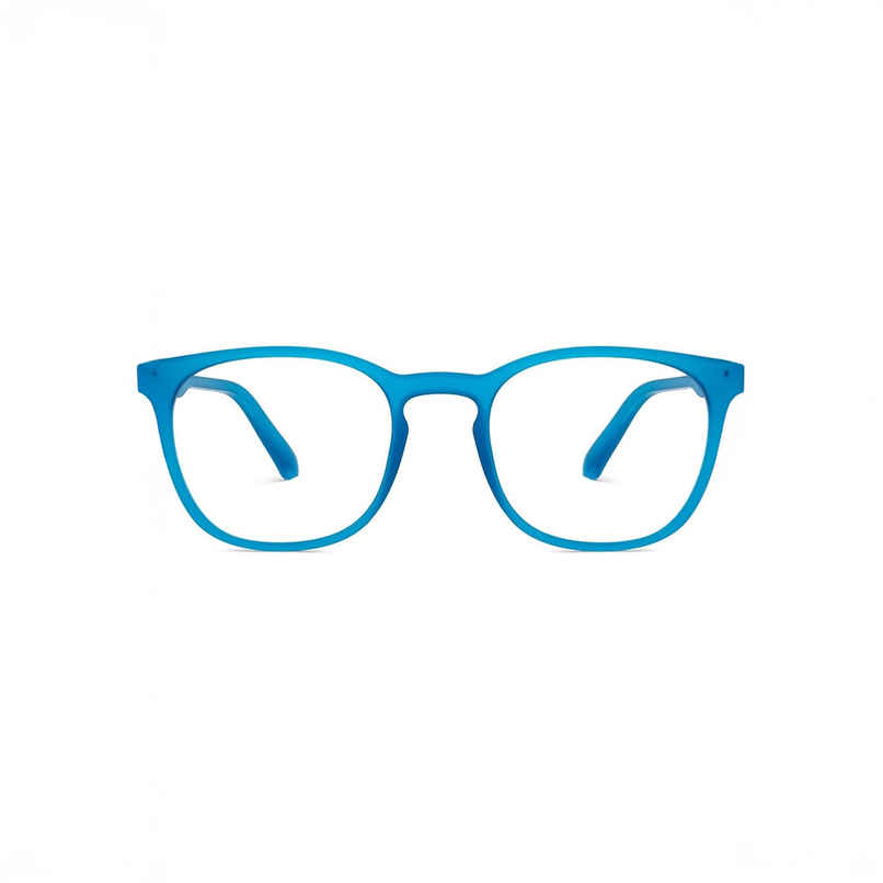 Lenskart Hustlr Unisex Computer Glasses | Blue Sky - M