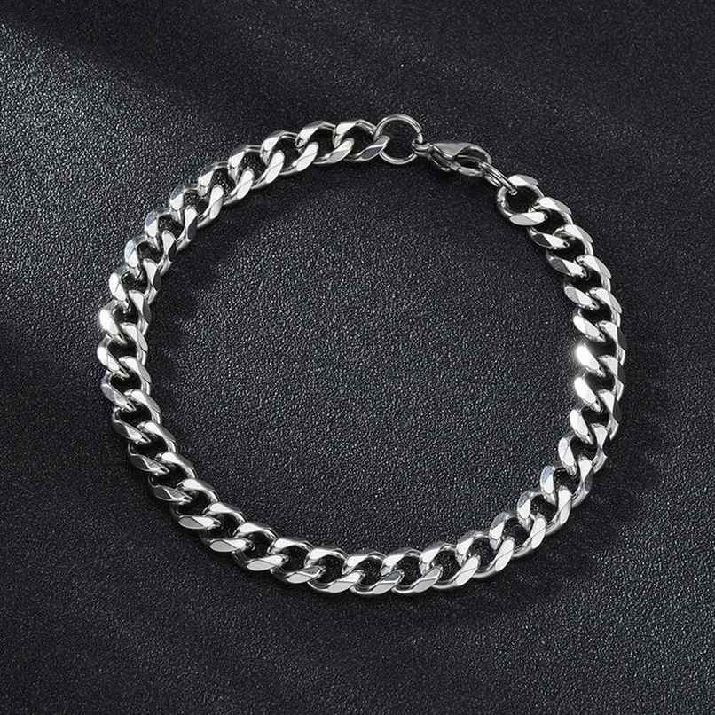 Fashion Frill Men's InterLlink Bracelet Silver Regular