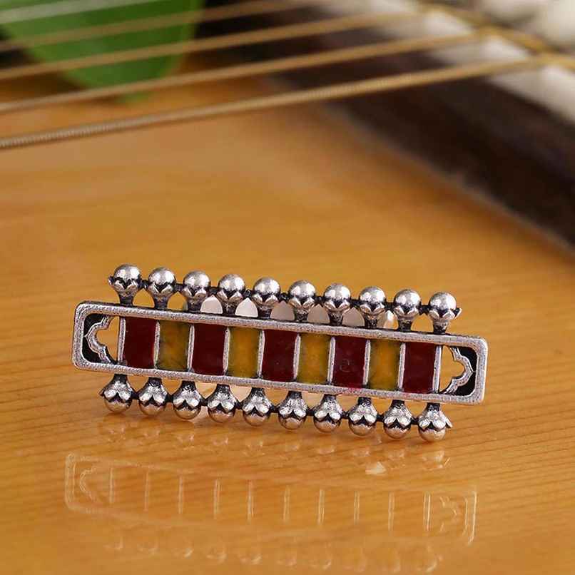 Voylla Taal Mridang Harmonium Statement Ring