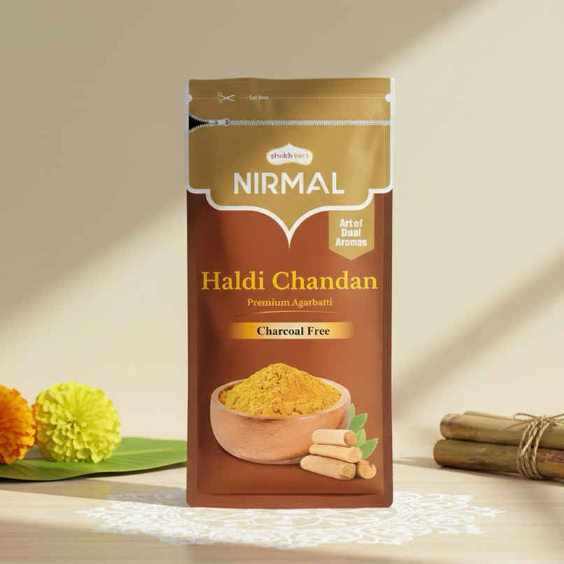 Shubhkart Nirmal Haldi Chandan Premium Agarbatti Zipper