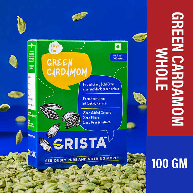 CRISTA Whole Green Cardamom