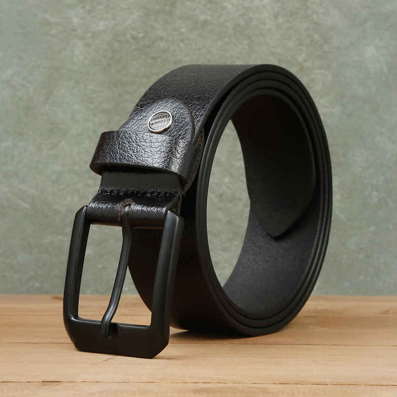 Teakwood Men's Leathers Belt | Black - 38 in Teakwood Men's Leathers Belt | Black - 38 in