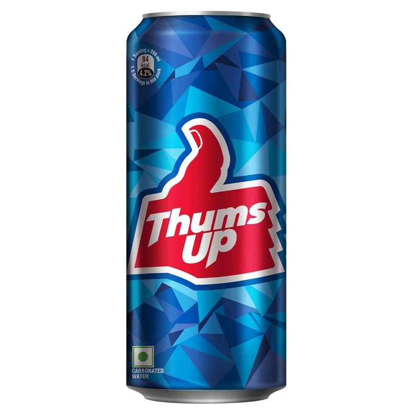 Thums Up Soft Drink Can | Carbonated Beverage