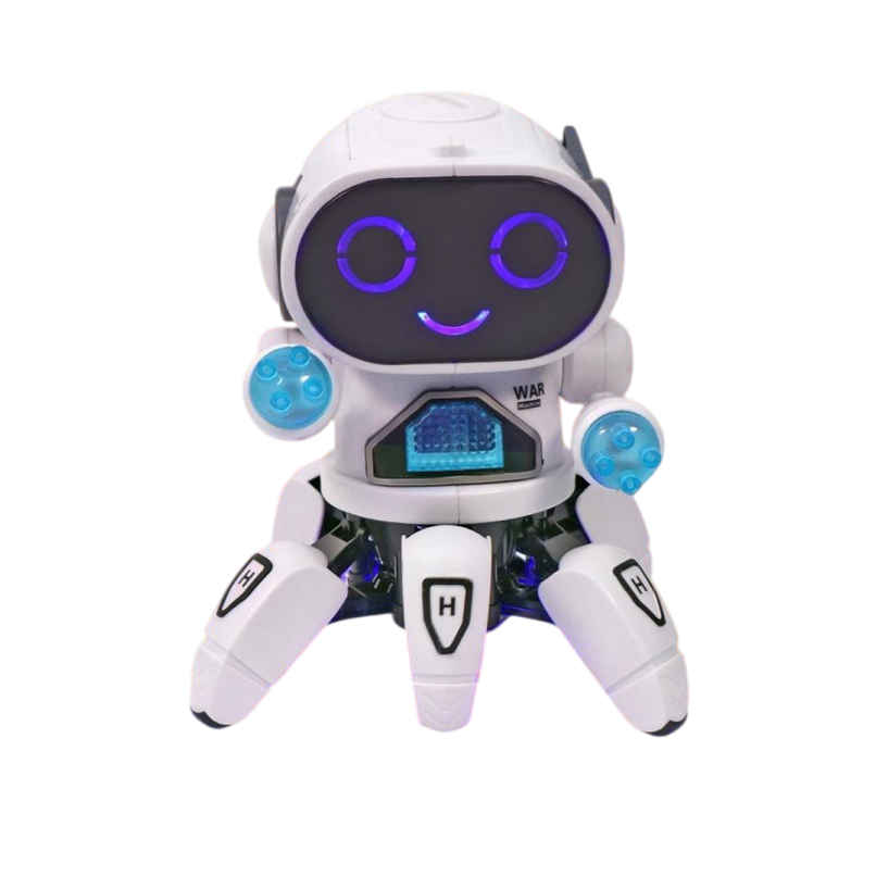 Toyshine Bot Pioneer Dancing Robot Toy For Boys & Girls - White