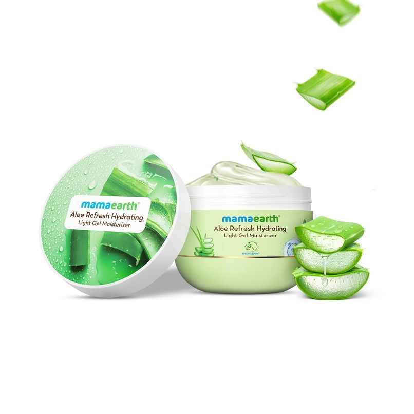 Mamaearth Aloe Refresh Hydrating Light Gel Moisturizer