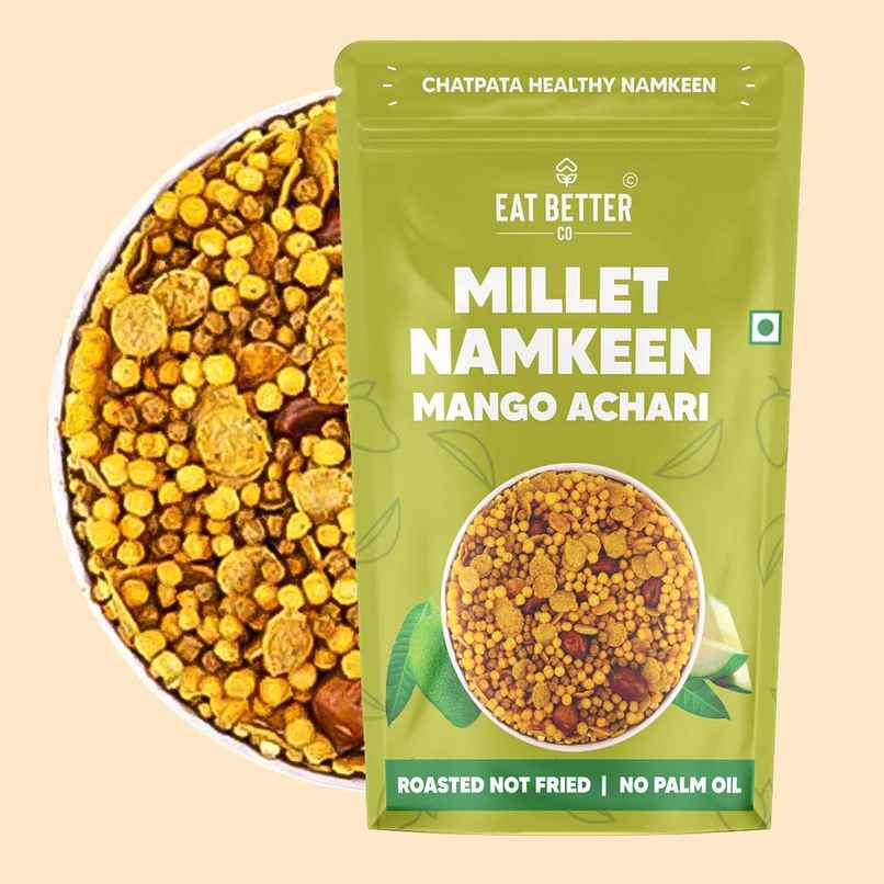 Millet Namkeen - Mango Achari, Healthy Snacks By Eat Better Co
