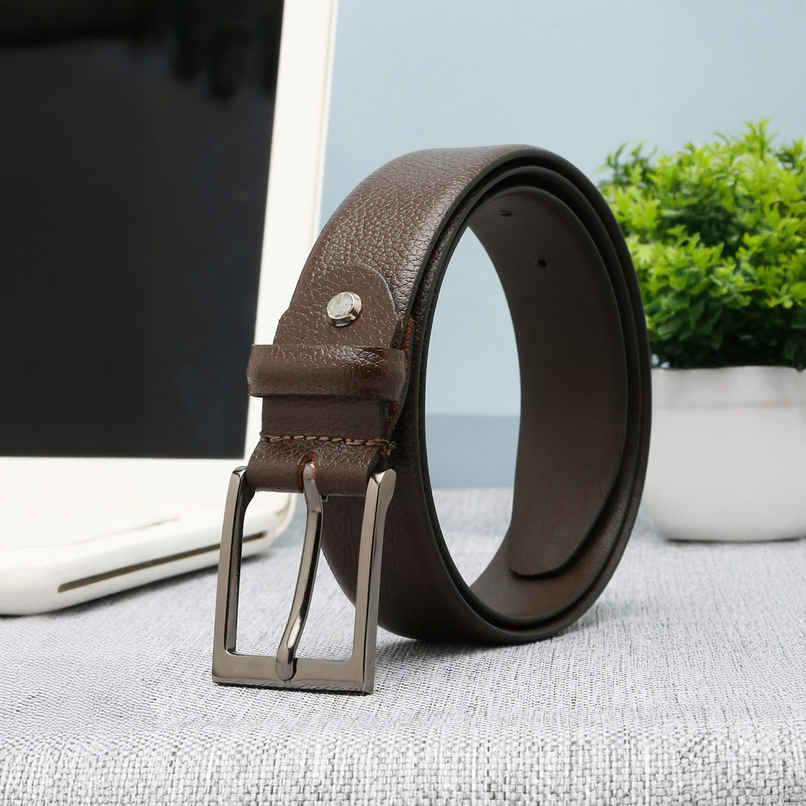 Teakwood Men's Leathers Belt | Brown - 34 in