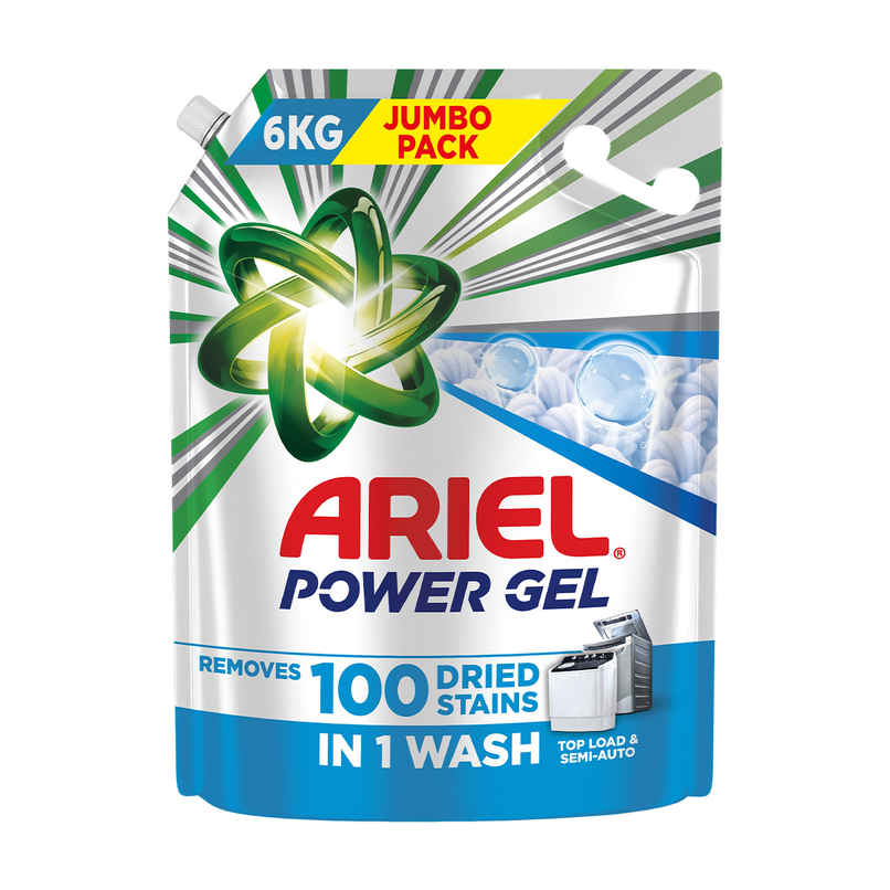 Ariel Power Gel Liquid Detergent for Top load washing machine