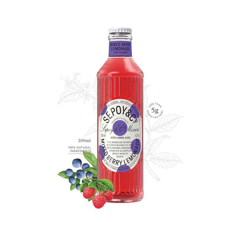 Sepoy & Co. Mixed Berry Lemonade | Fruity & Refreshing Sepoy & Co. Mixed Berry Lemonade | Fruity & Refreshing
