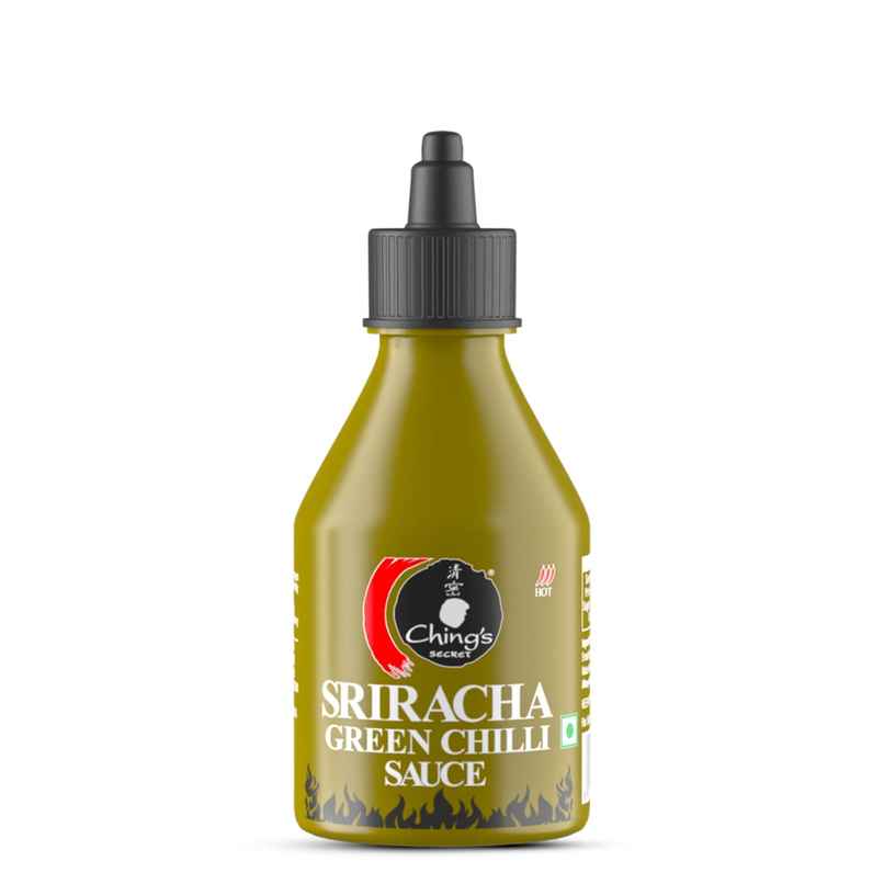 Ching's Secret Sriracha Green Chilli Sauce, Dip, Spread, Cook, Drizzle
