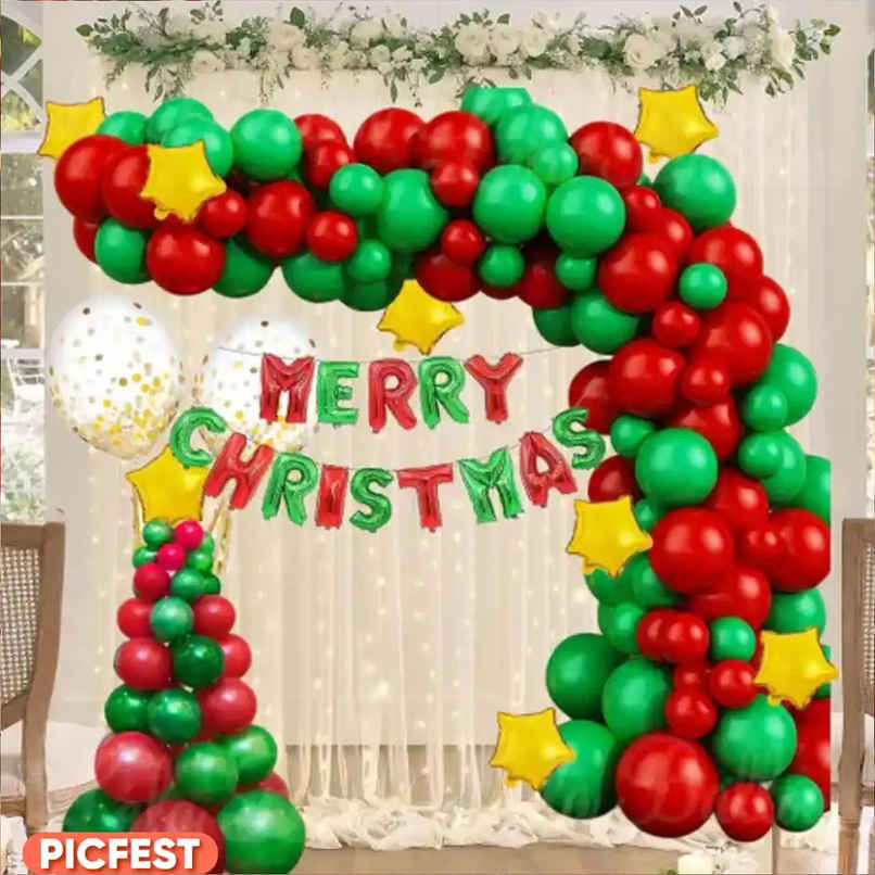 Christmas Party Decor Combo | Picfest