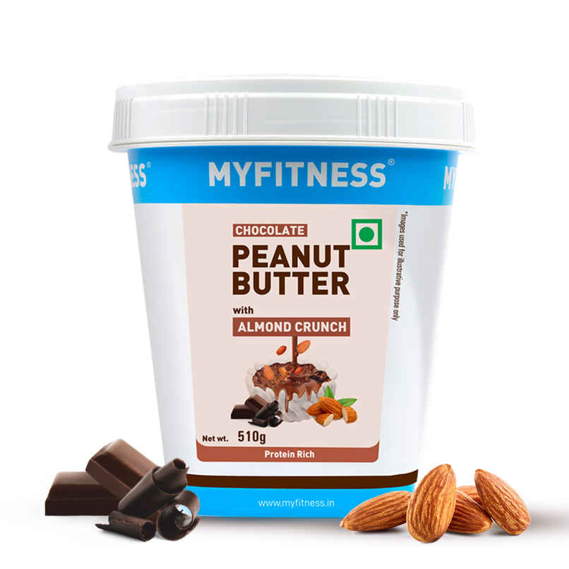 MyFitness Chocolate Peanut Butter with Almond Crunch | High Protein