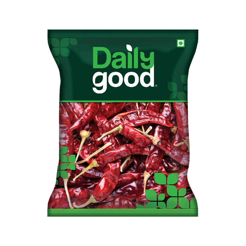Daily Good Chilli With Stem / Guntur With Stem