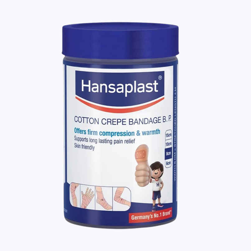 Hansaplast Crepe Bandage (8 CM X 4 M) Hansaplast Crepe Bandage (8 CM X 4 M)