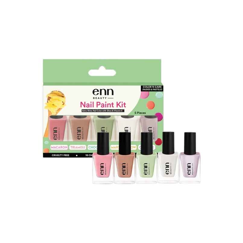 Enn Beauty Color N Care Nail Paint Kit