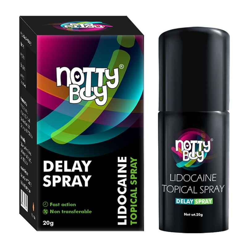 NottyBoy Delay Spray for Men | Discreet & Easy to Use