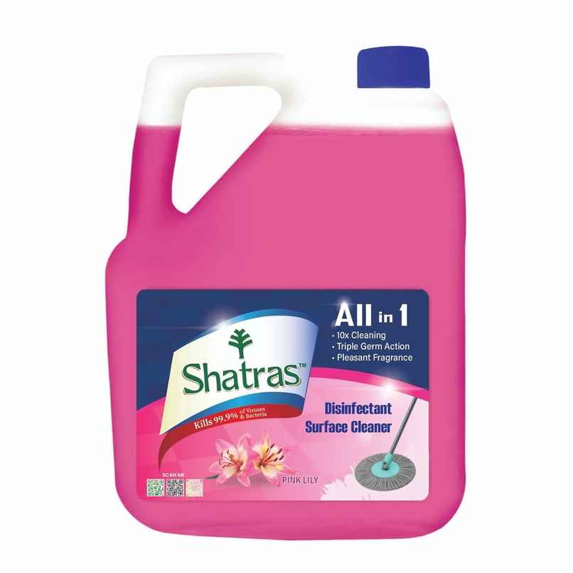 Shatras Pink Lily Disinfectant Surface & Floor Cleaner Liquid