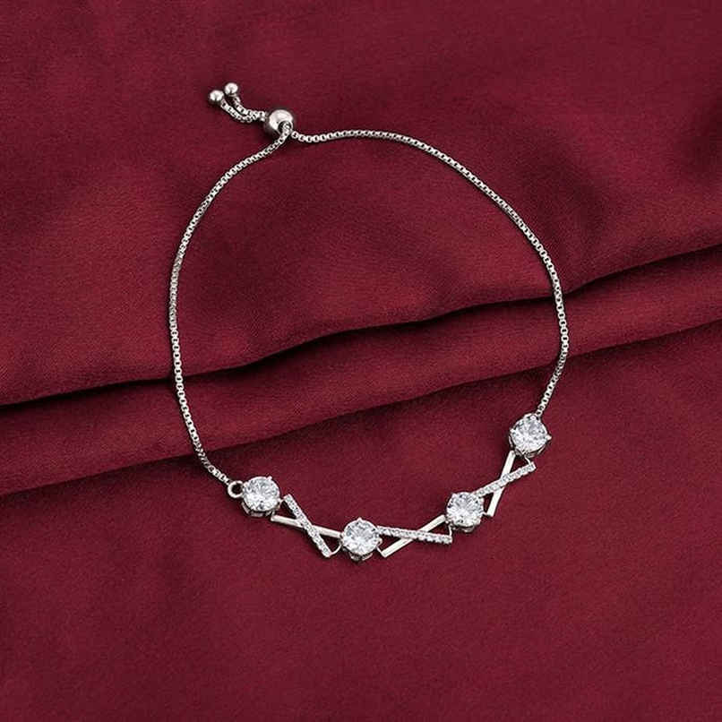 Giva Silver Zircon Excess Bracelet Giva Silver Zircon Excess Bracelet