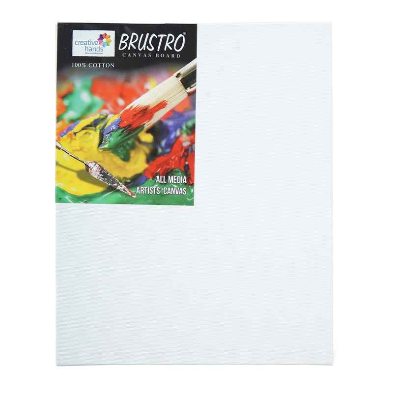 Brustro Canvas Board Medium Grain 6X8 Brustro Canvas Board Medium Grain 6X8